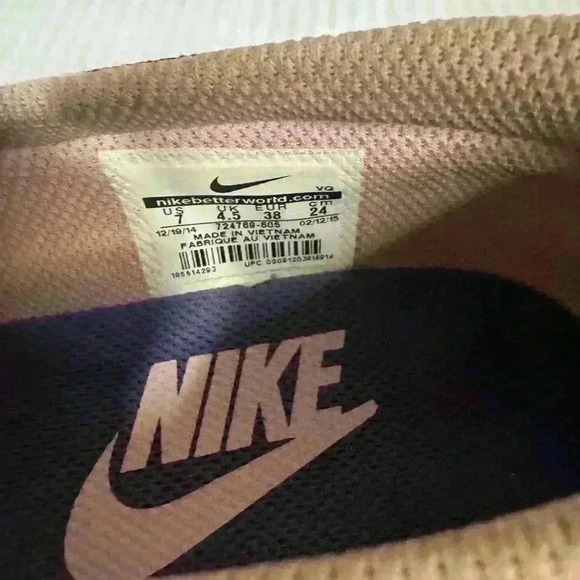 Nike Toki Aloha Pink Floral Slip-On Sneaker 7 Boardwalk Chic Coastal Sporty Vaca - Picture 8 of 16